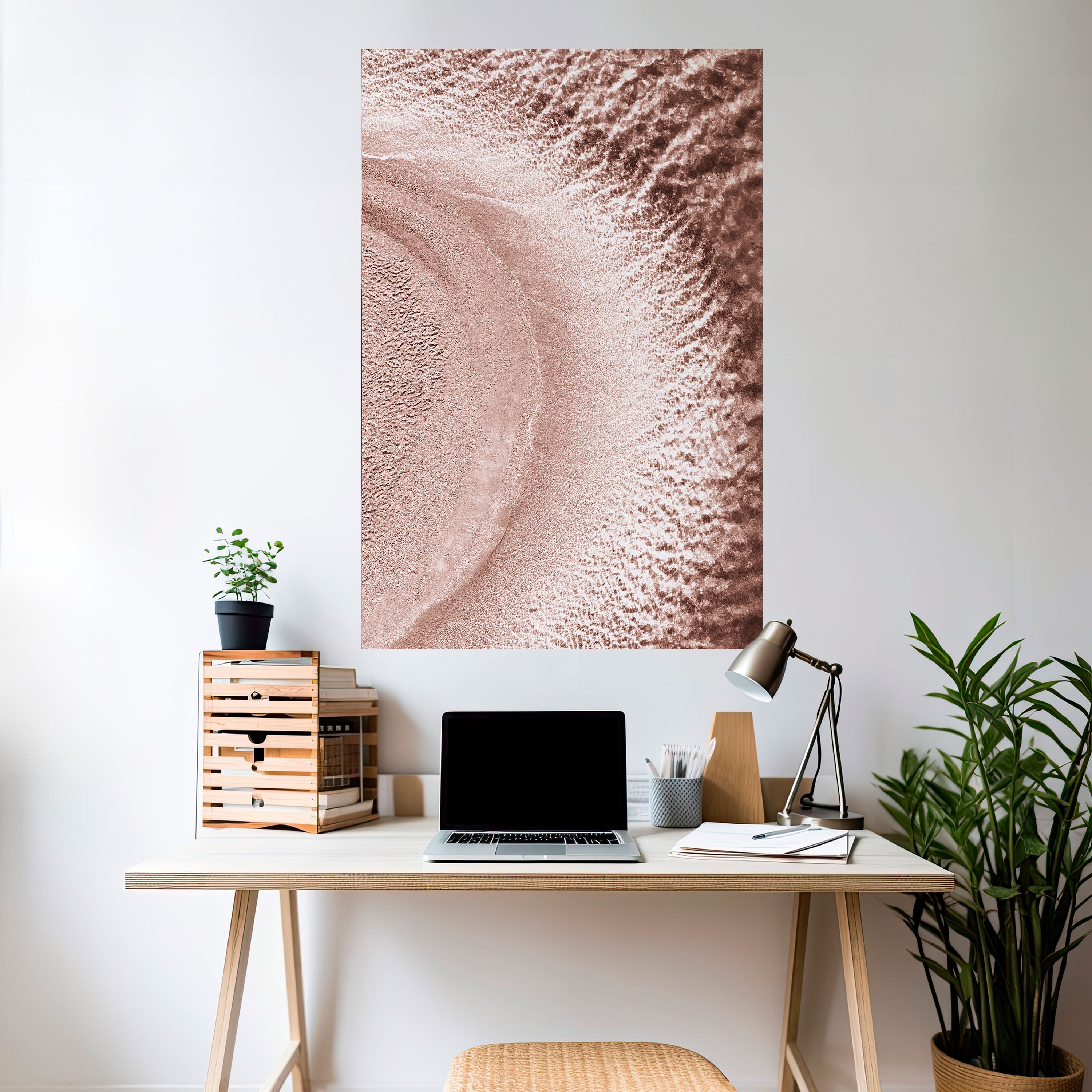 HARMONY IN HUES Poster Vertical Autocolante