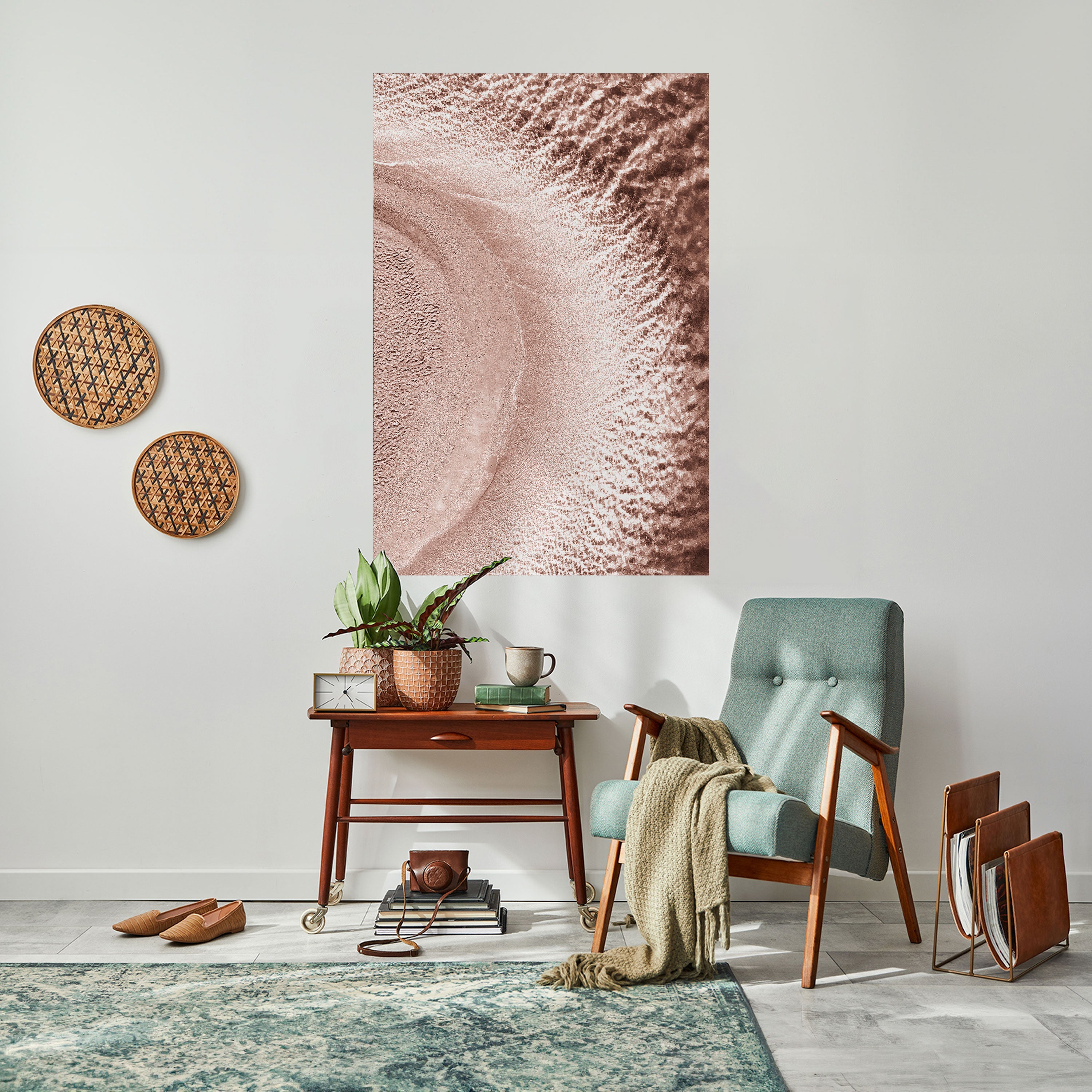 HARMONY IN HUES Peel and Stick Vertical Poster