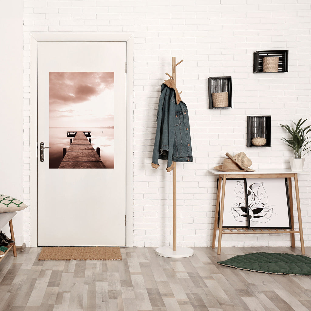 ECHOES OF STILLNESS Peel and Stick Vertical Poster