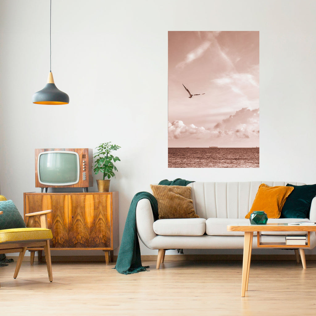 VISTA OF FREEDOM Peel and Stick Vertical Poster