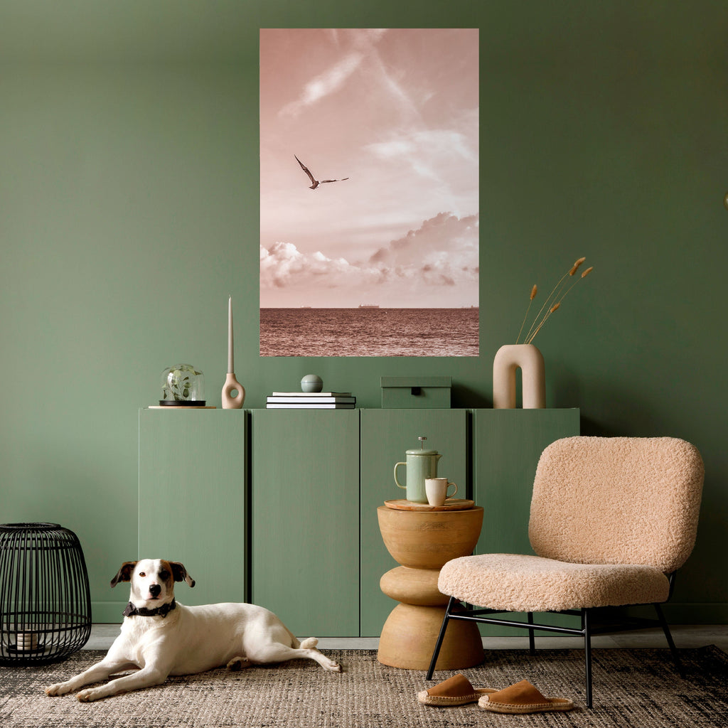 VISTA OF FREEDOM Peel and Stick Vertical Poster