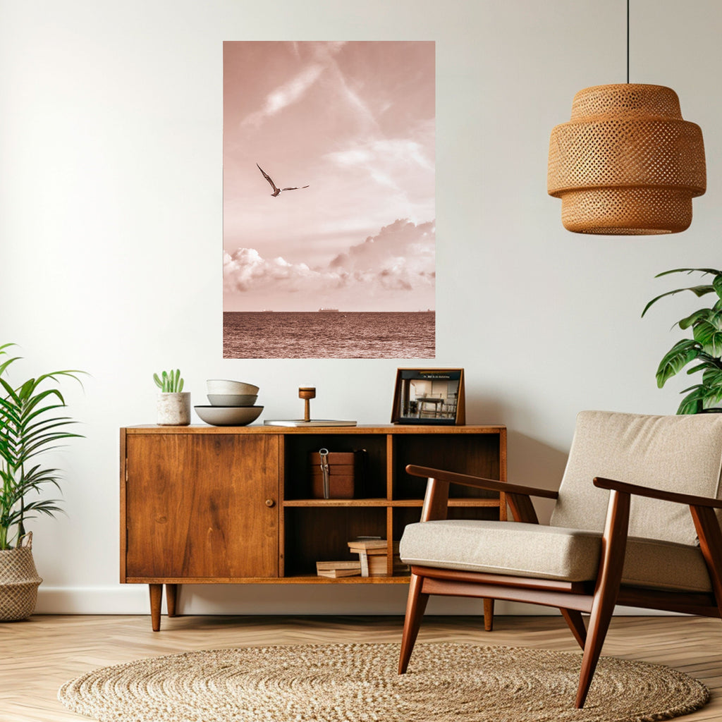 VISTA OF FREEDOM Peel and Stick Vertical Poster