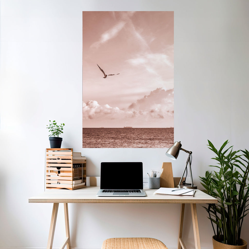 VISTA OF FREEDOM Peel and Stick Vertical Poster