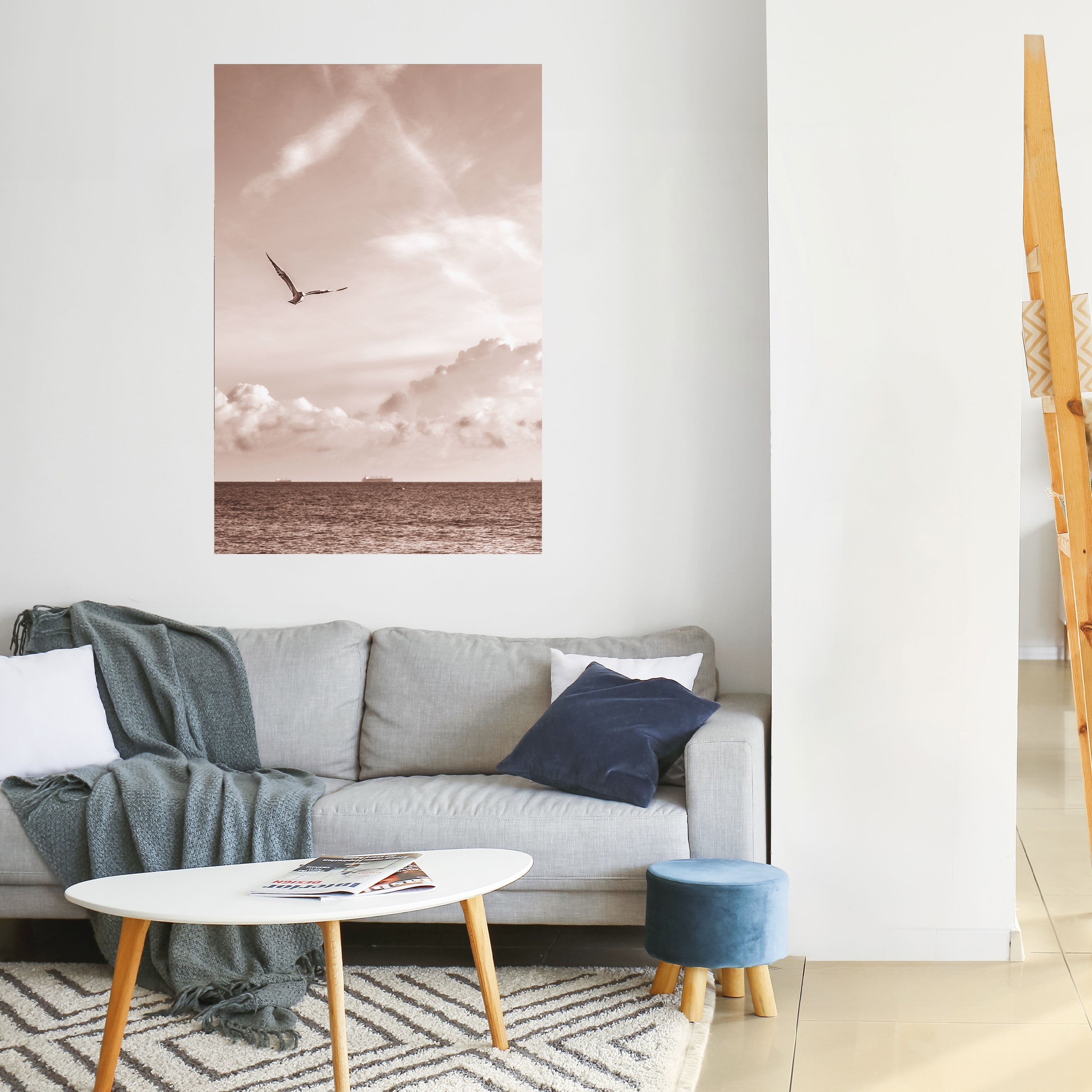 VISTA OF FREEDOM Peel and Stick Vertical Poster