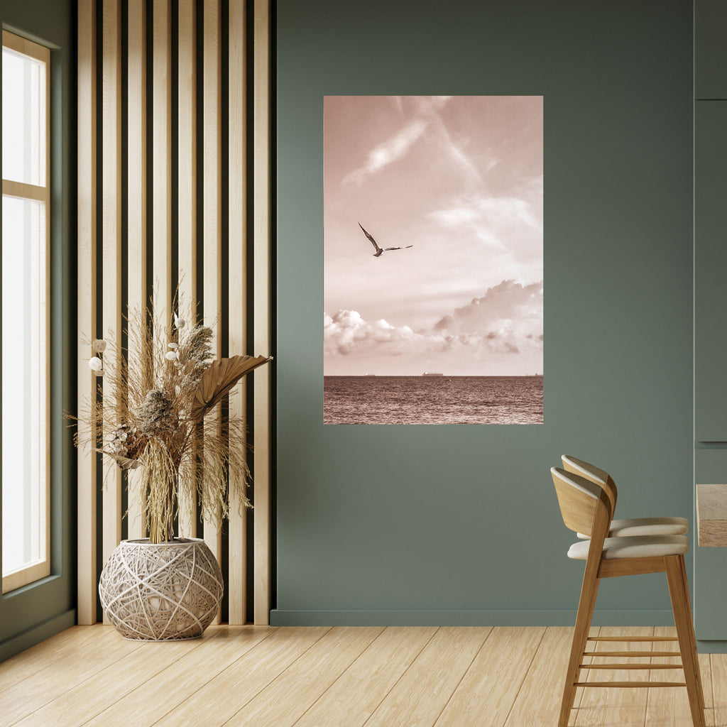 VISTA OF FREEDOM Peel and Stick Vertical Poster