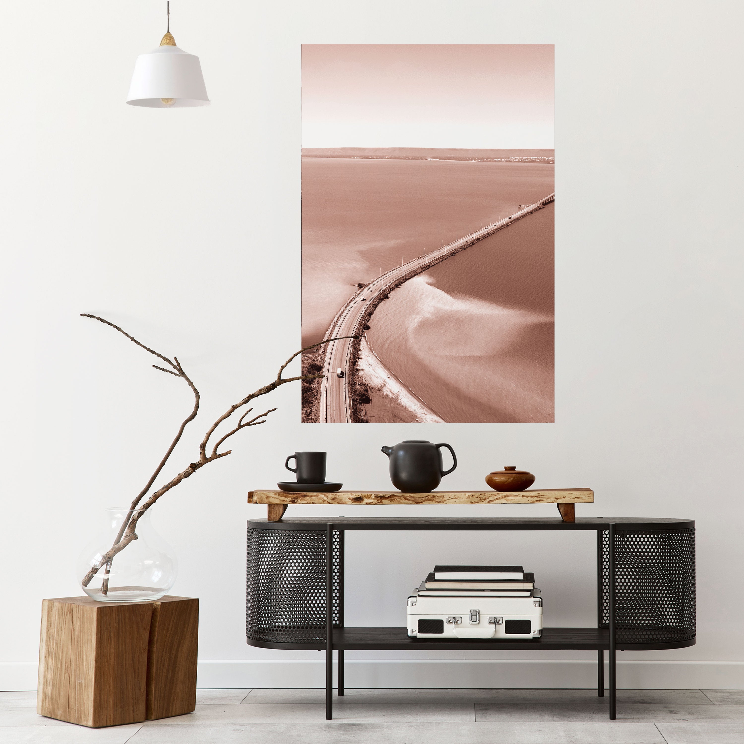 HORIZON BOUND JOURNEY Poster Vertical Autocolante