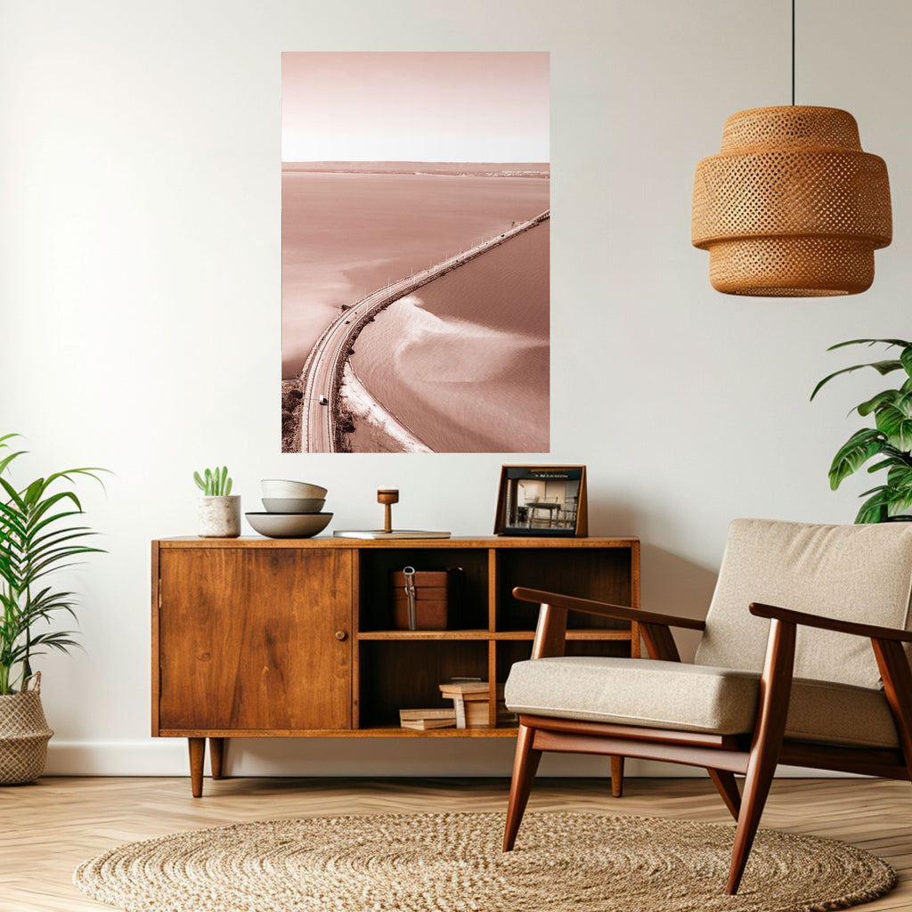 HORIZON BOUND JOURNEY Poster Vertical Autocolante