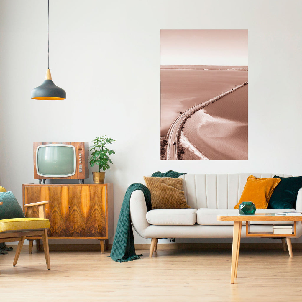 HORIZON BOUND JOURNEY Poster Vertical Autocolante