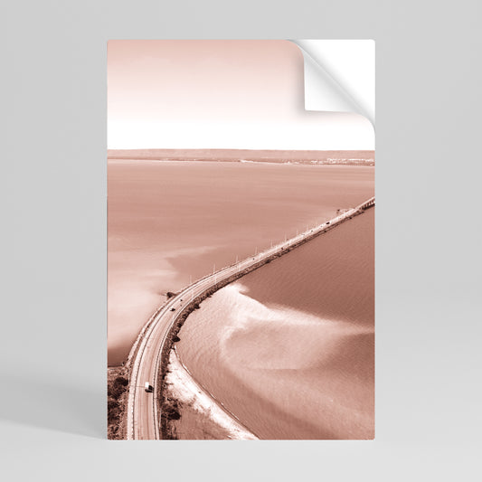 HORIZON BOUND JOURNEY Póster Autocolante Vertical