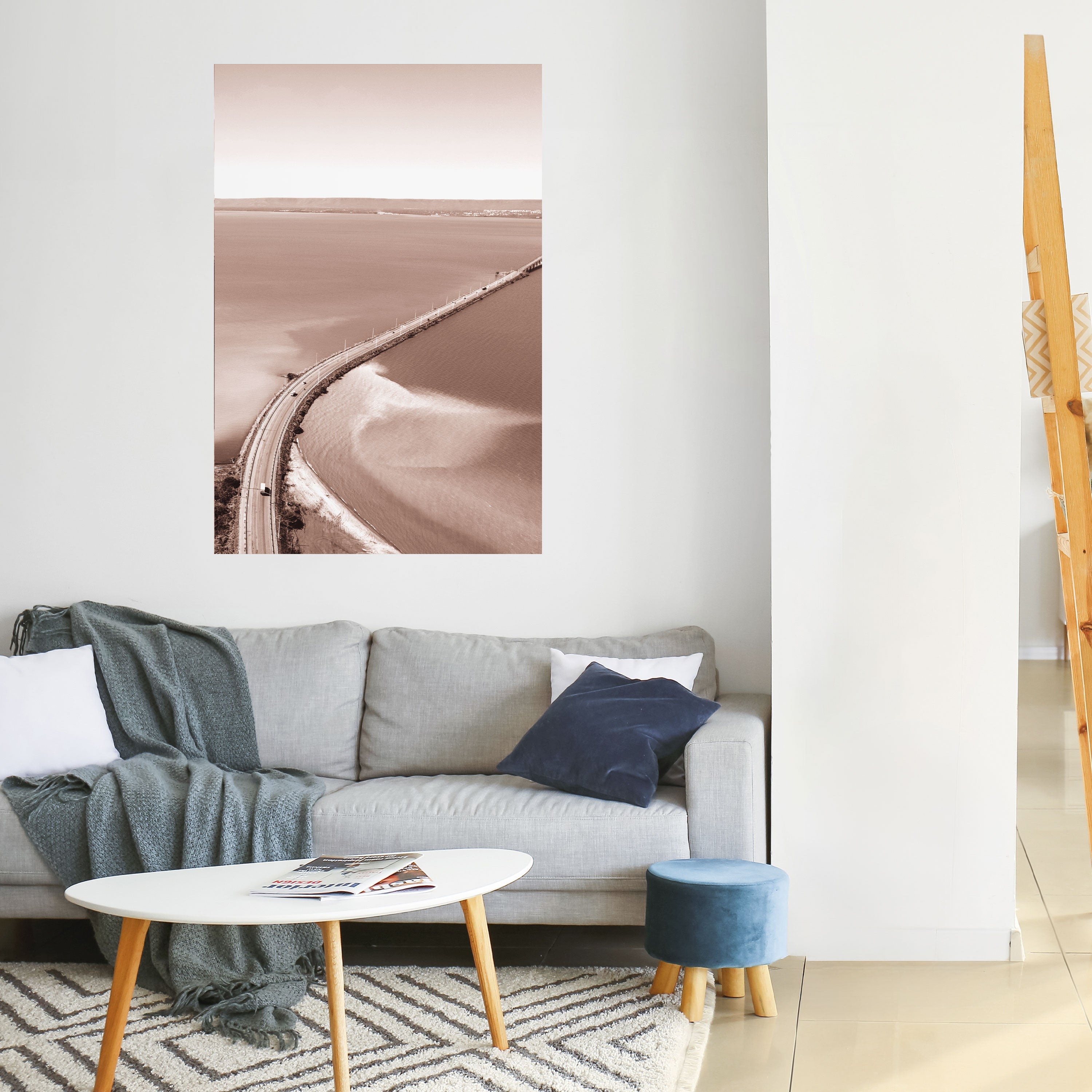 HORIZON BOUND JOURNEY Poster Vertical Autocolante