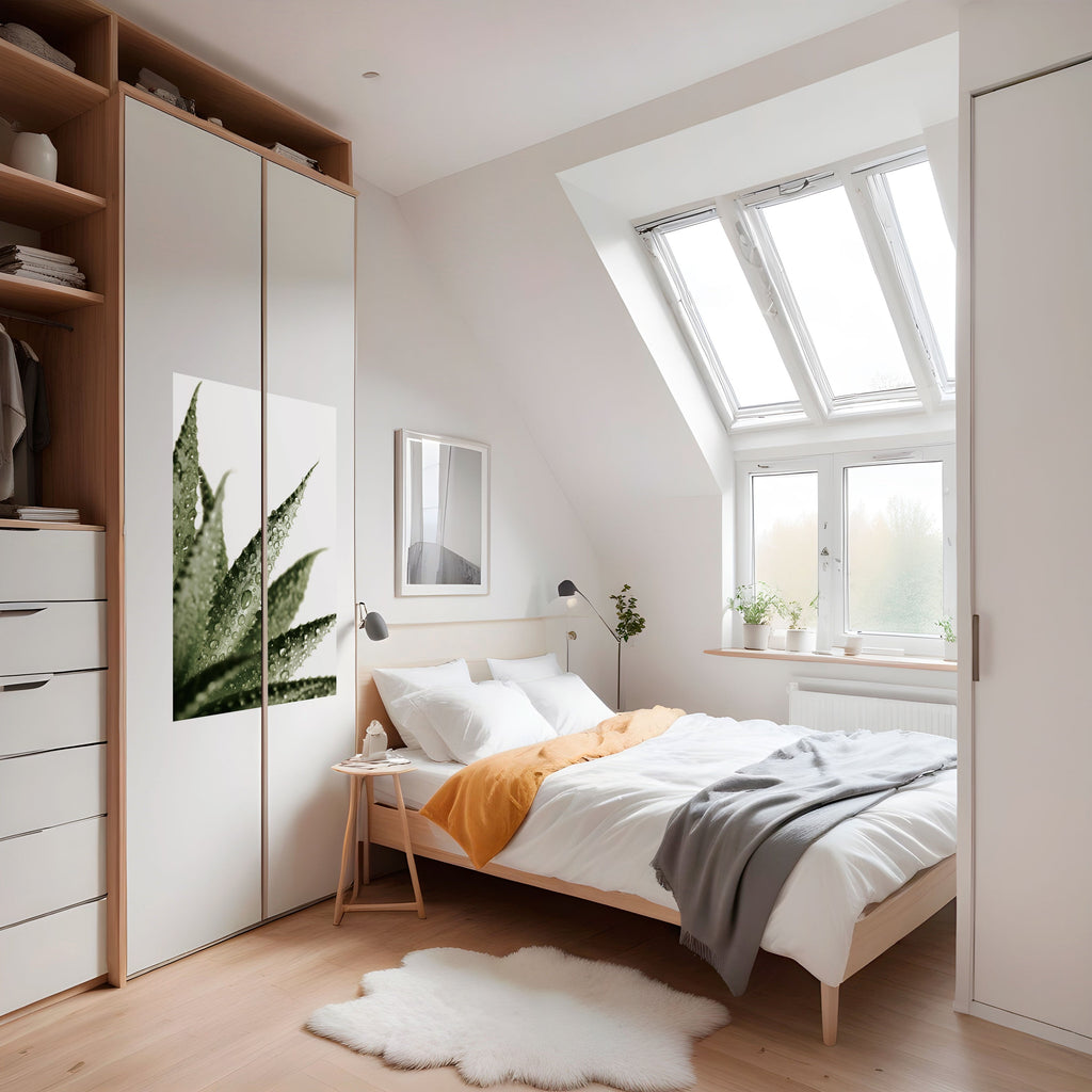 DEWDROP SYMPHONY Peel and Stick Vertical Poster