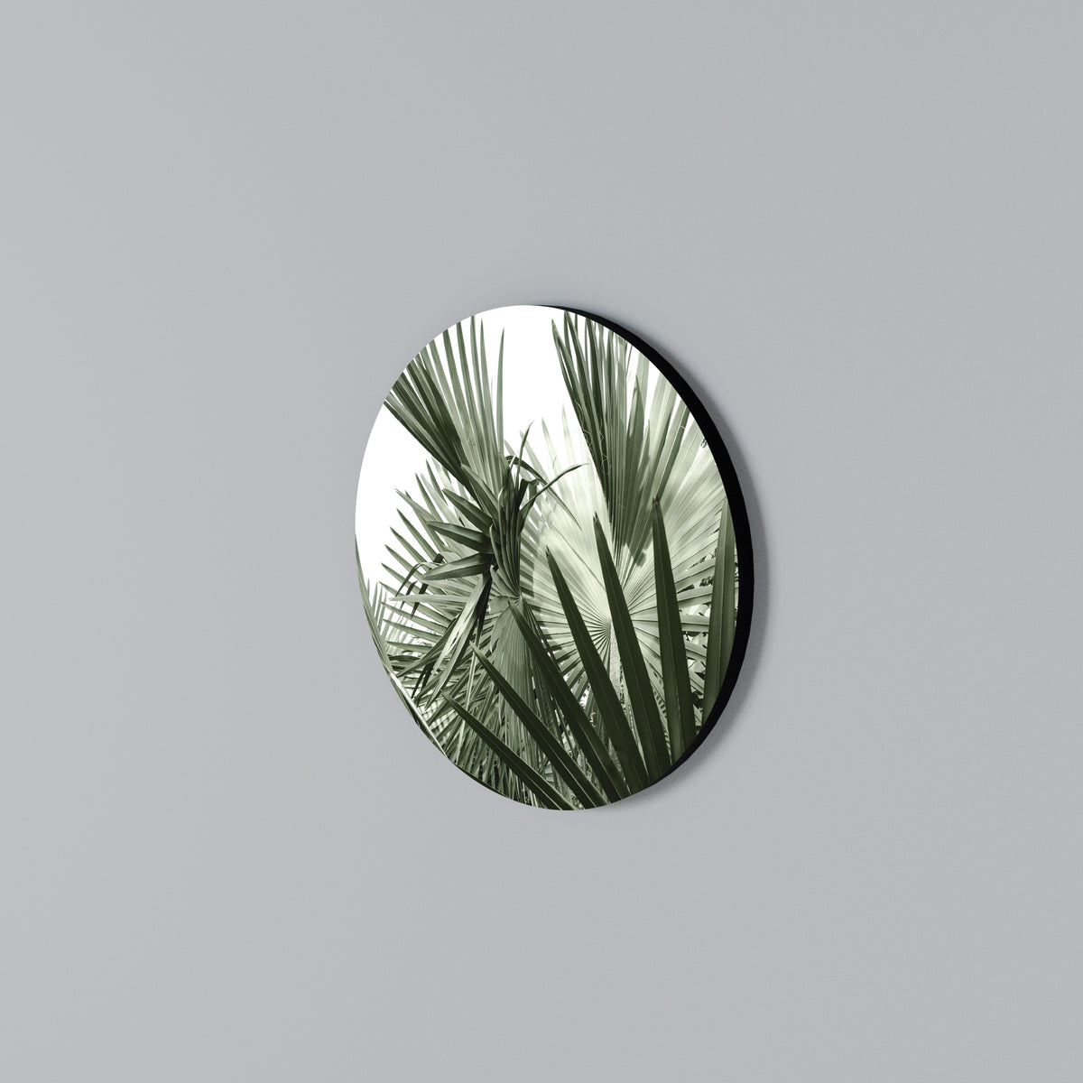 PALM PARADISE DANCE Arte de Parede Redonda