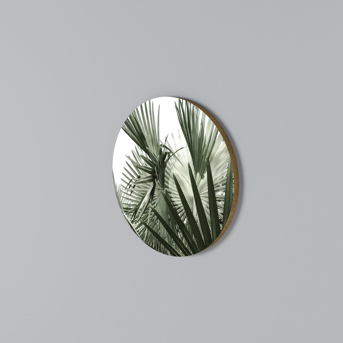 PALM PARADISE DANCE Arte de Parede Redonda