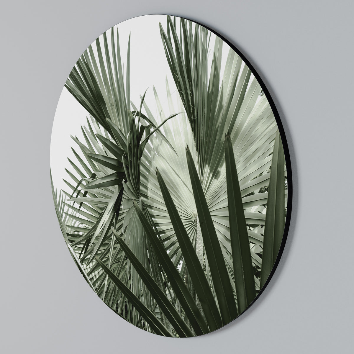 PALM PARADISE DANCE Arte de Parede Redonda