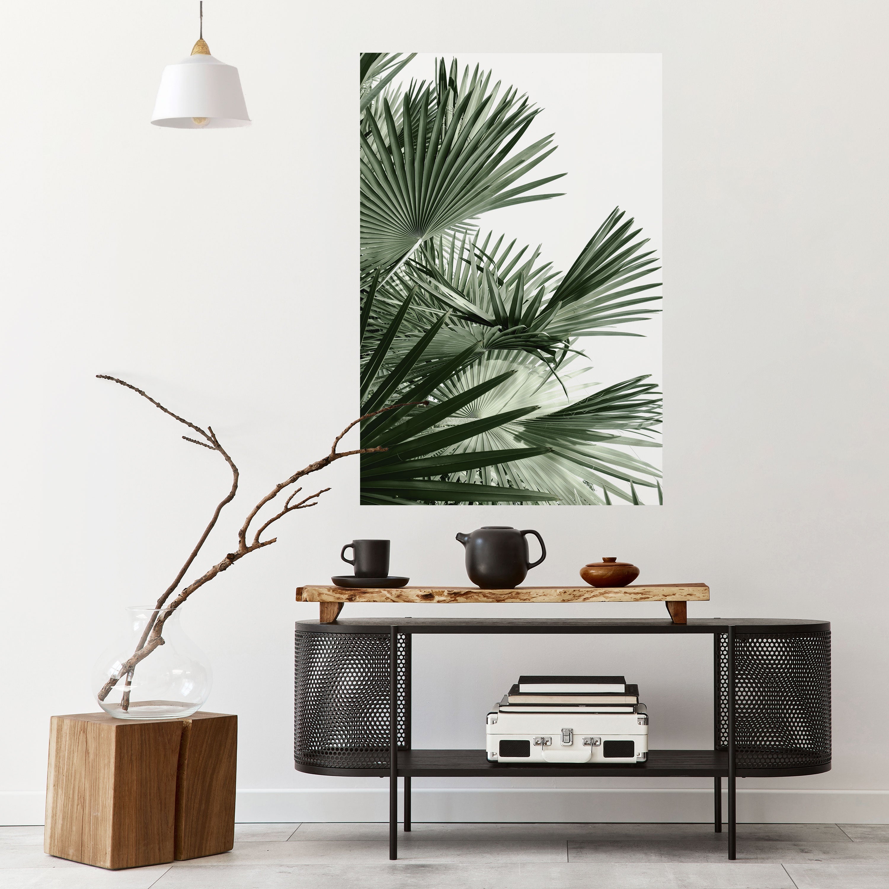 PALM PARADISE DANCE Peel and Stick Vertical Poster