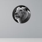 WHISPERS OF MAJESTY Round Wall Art