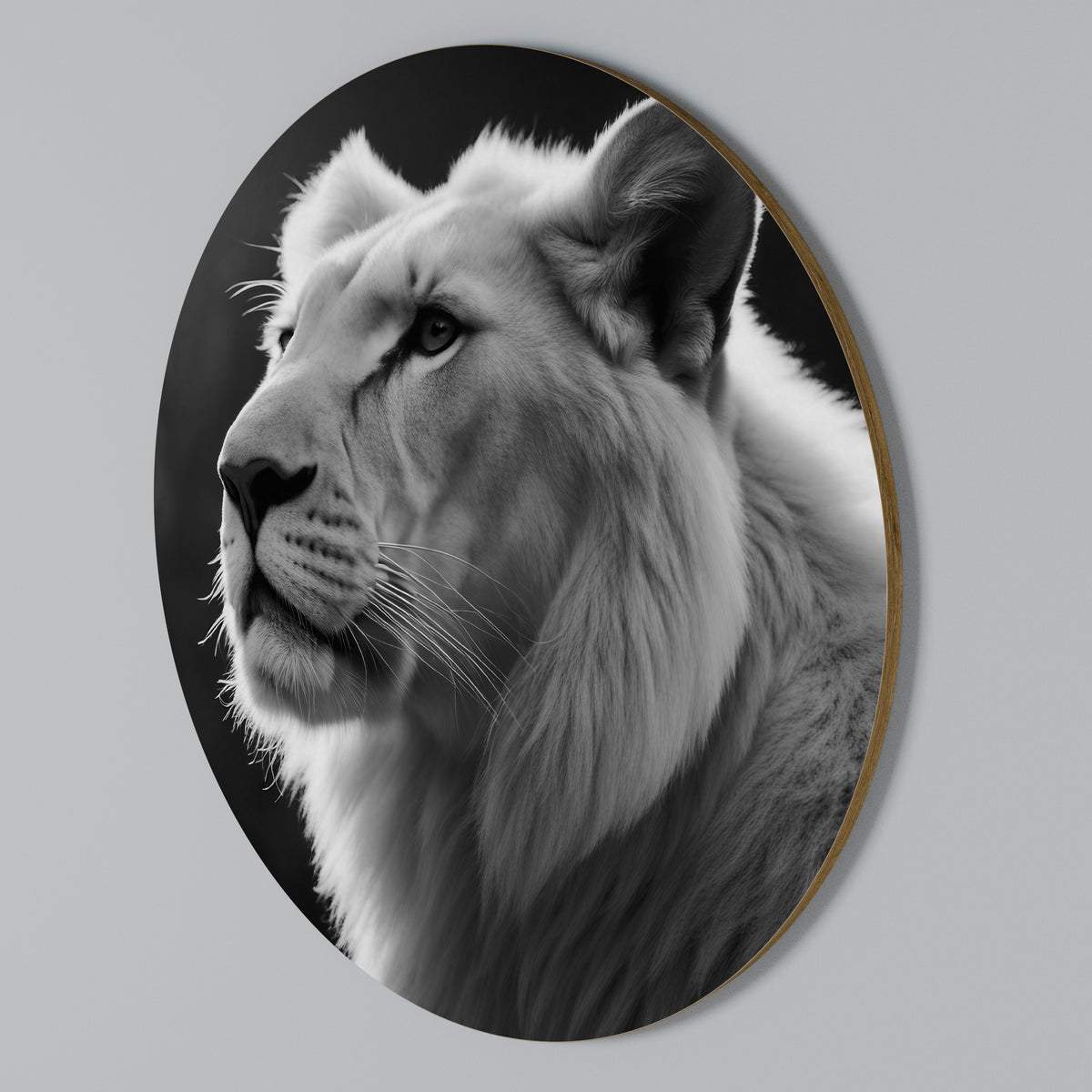 WHISPERS OF MAJESTY Arte de Parede Redonda