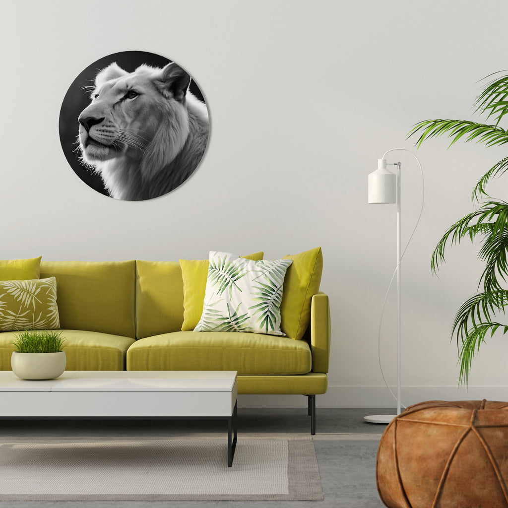 WHISPERS OF MAJESTY Round Wall Art