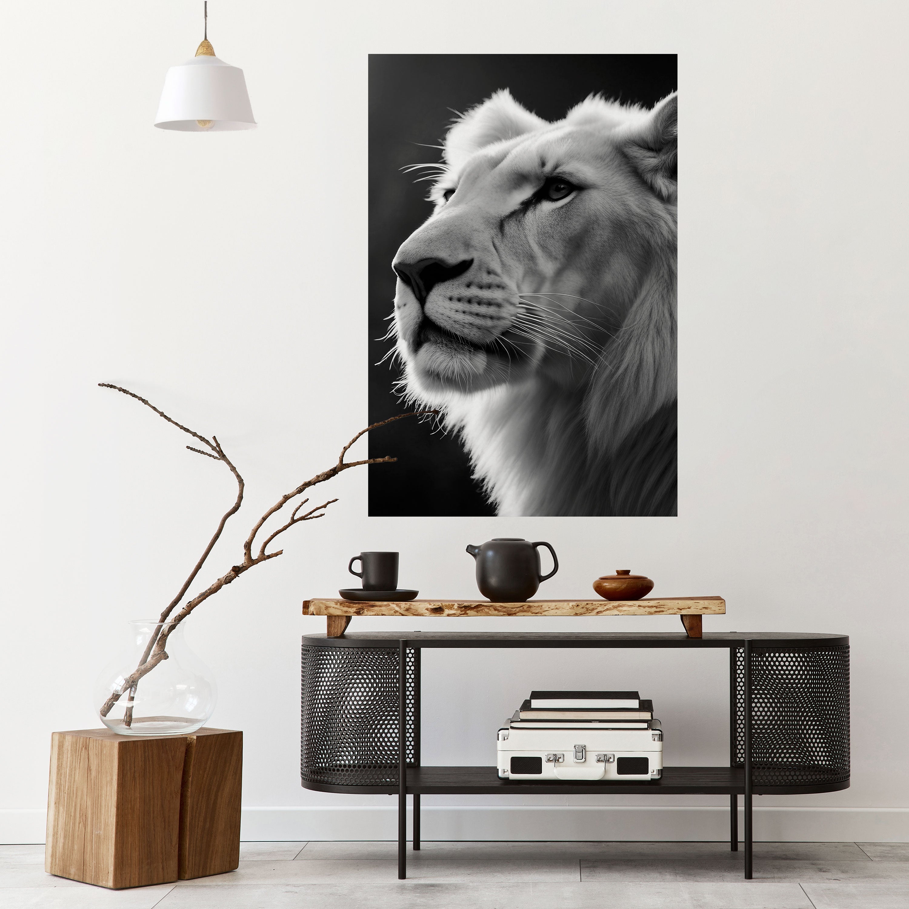 WHISPERS OF MAJESTY Peel and Stick Vertical Poster