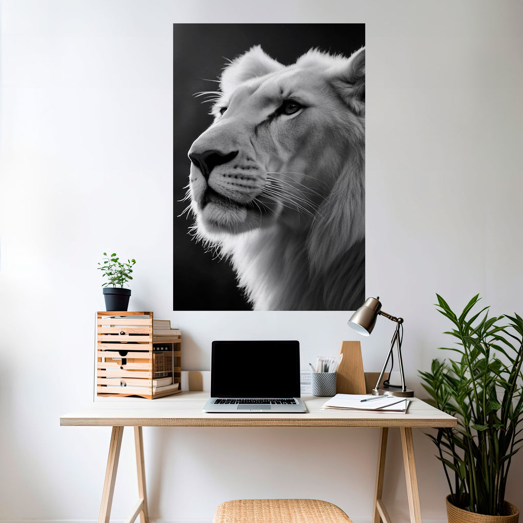 WHISPERS OF MAJESTY Peel and Stick Vertical Poster