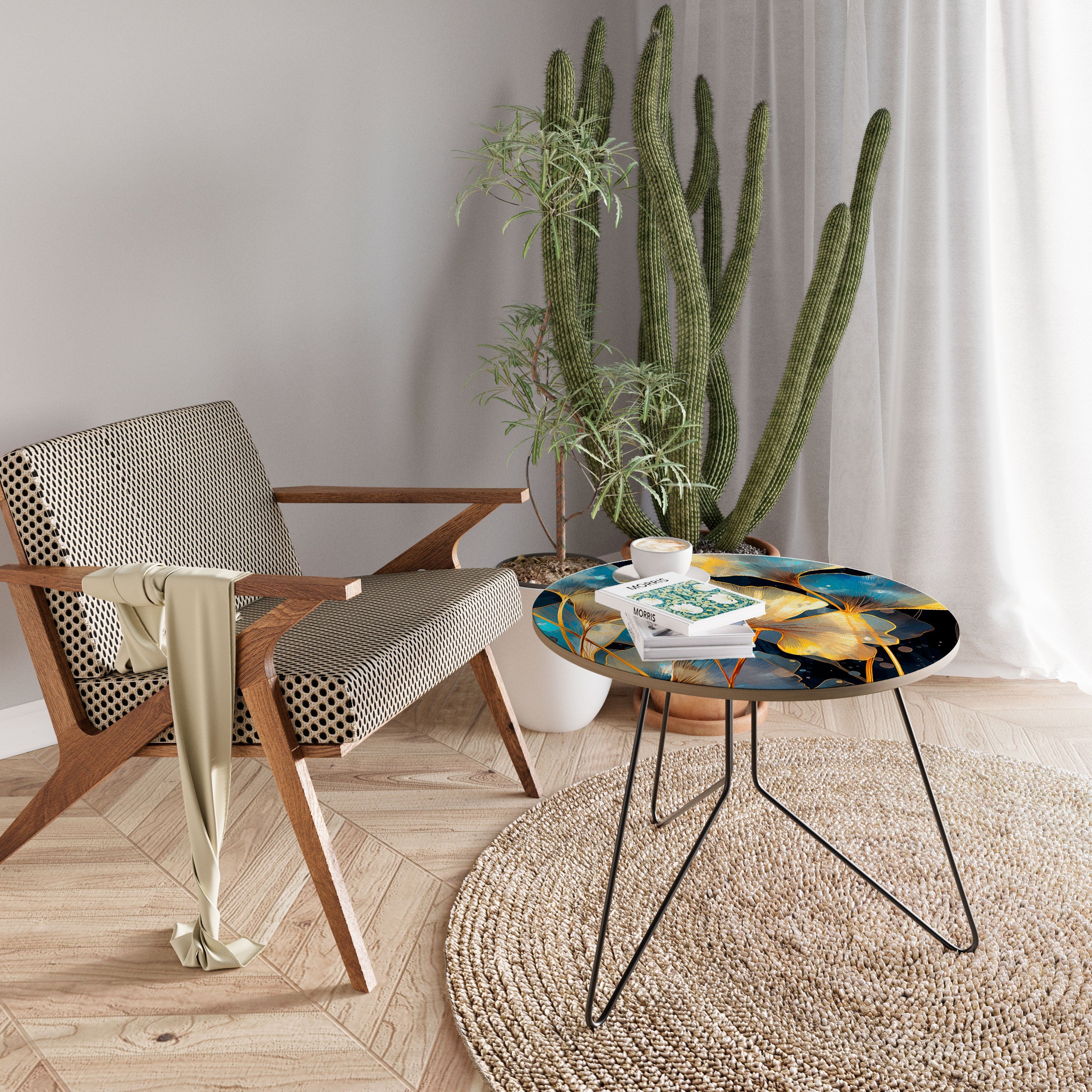 GLIMMERING GINKGO DREAMS Mesa de Centro 69