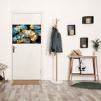 GLIMMERING GINKGO DREAMS Peel and Stick Horizontal Poster