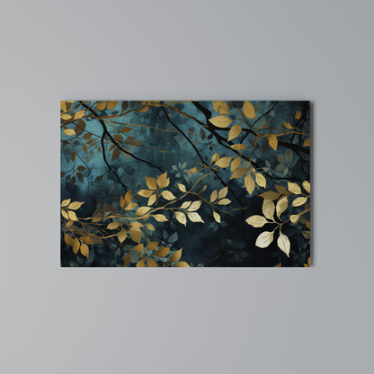 LUSH TURQUOISE Horizontal Canvas Print