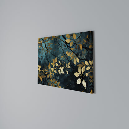 LUSH TURQUOISE Horizontal Canvas Print