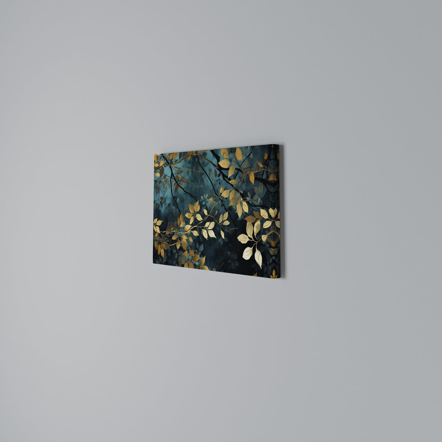 LUSH TURQUOISE Horizontal Canvas Print