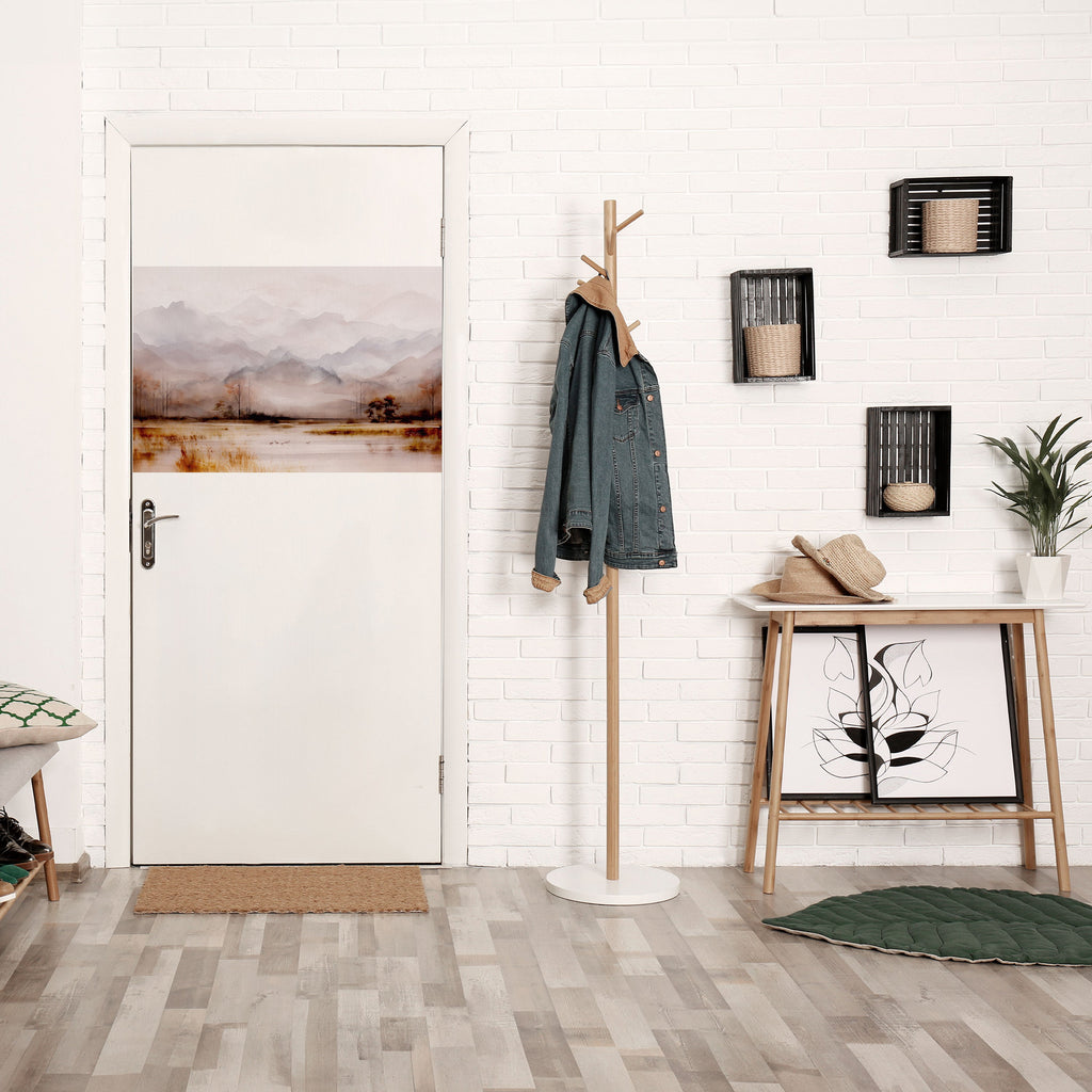 MISTY HORIZONS UNVEILED Peel and Stick Horizontal Poster