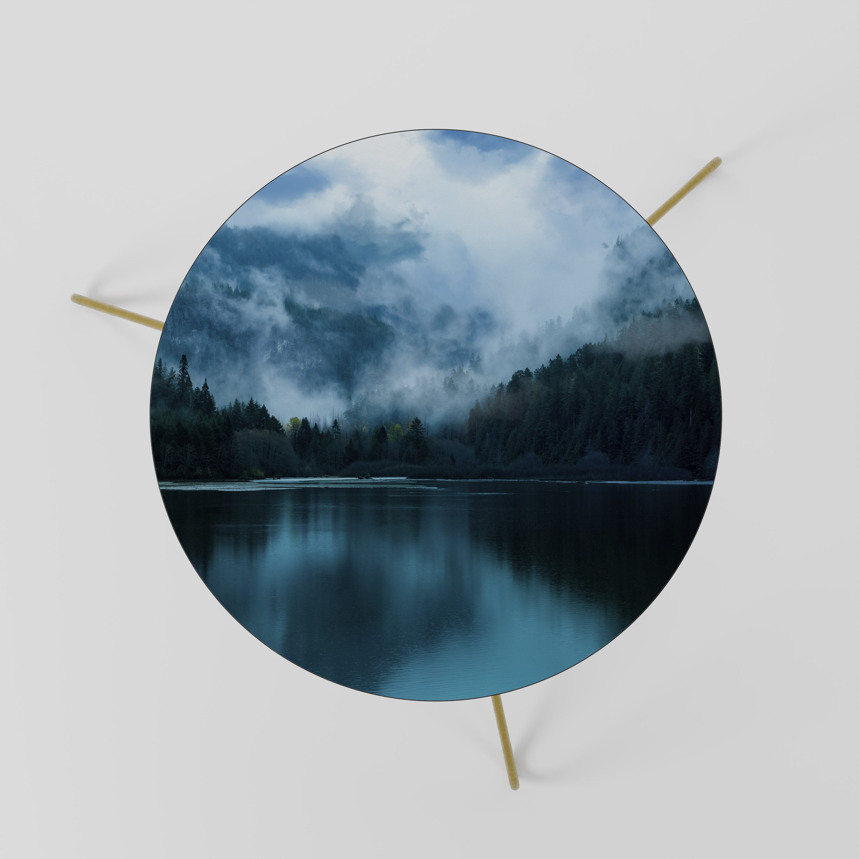 MYSTICAL MIST REFLECTIONS Mesa de Centro 60