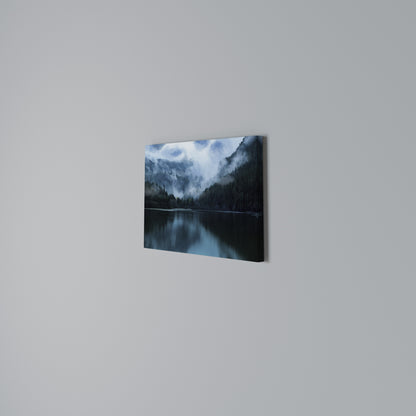MYSTICAL MIST REFLECTIONS Horizontal Canvas Print