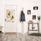 MARBLE MEETS NATURE Peel and Stick Vertical Poster