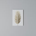 GOLDEN PALM ELEGANCE Quadro em tela vertical