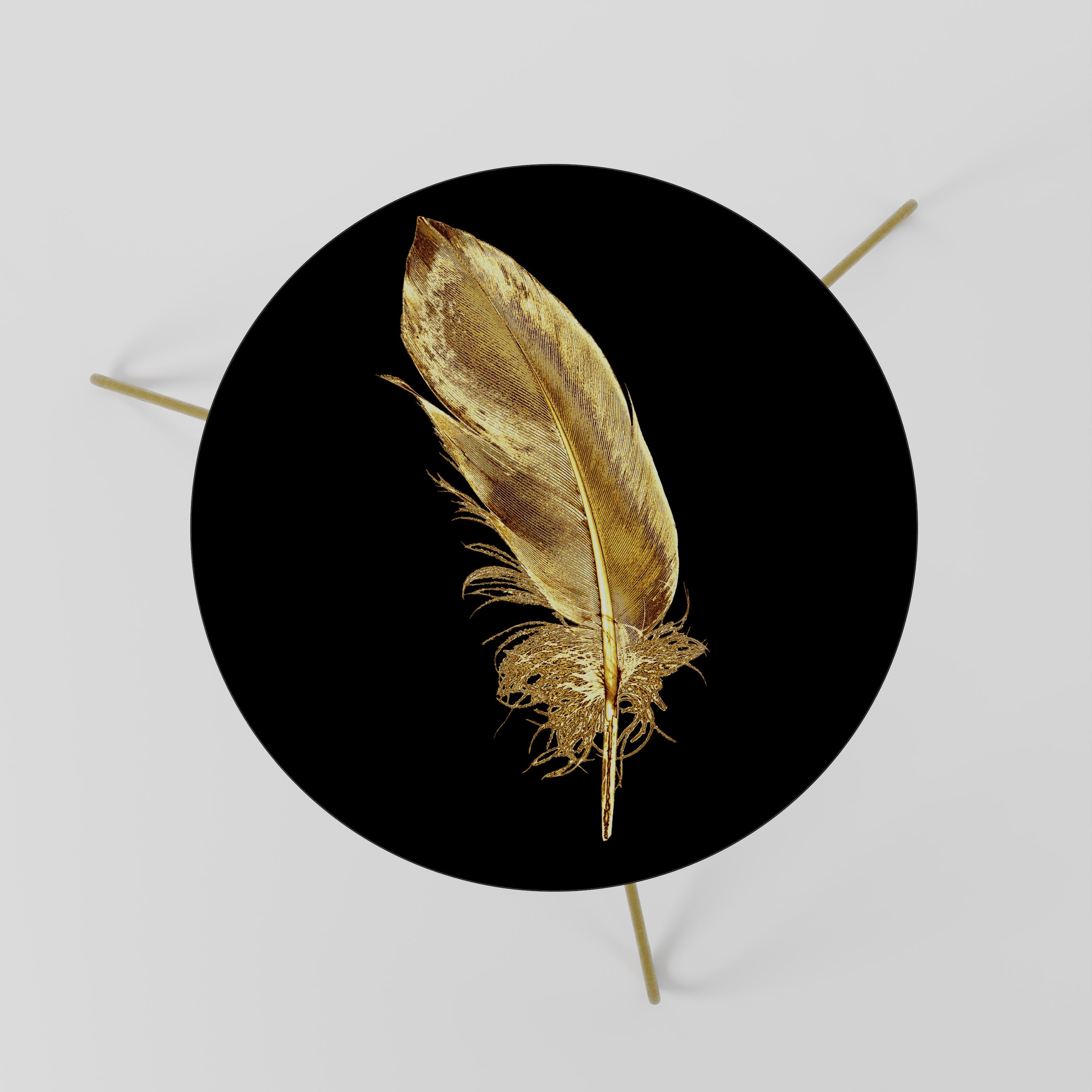 SHIMMERING FEATHER GRACE Mesa de Centro 60