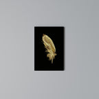 SHIMMERING FEATHER GRACE Quadro em tela vertical