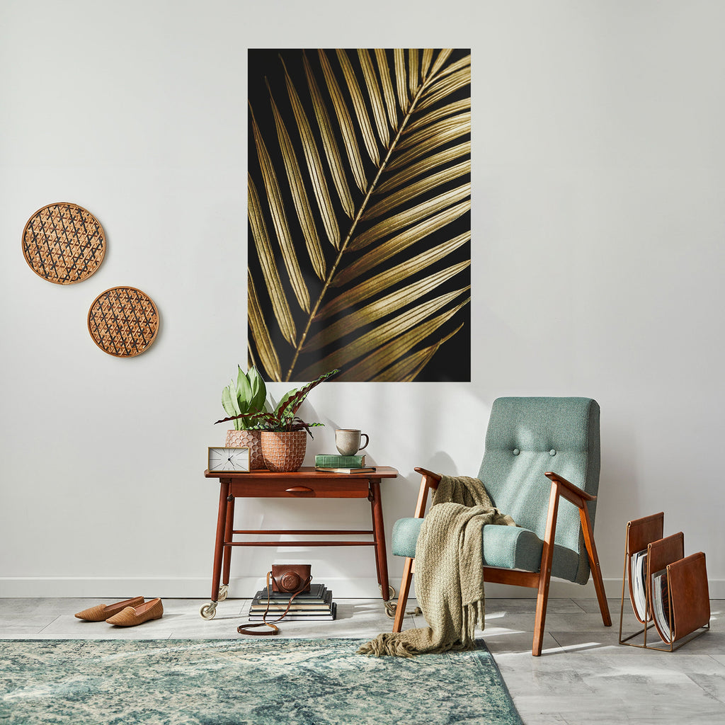 TWILIGHT PALM LIGHT Peel and Stick Vertical Poster