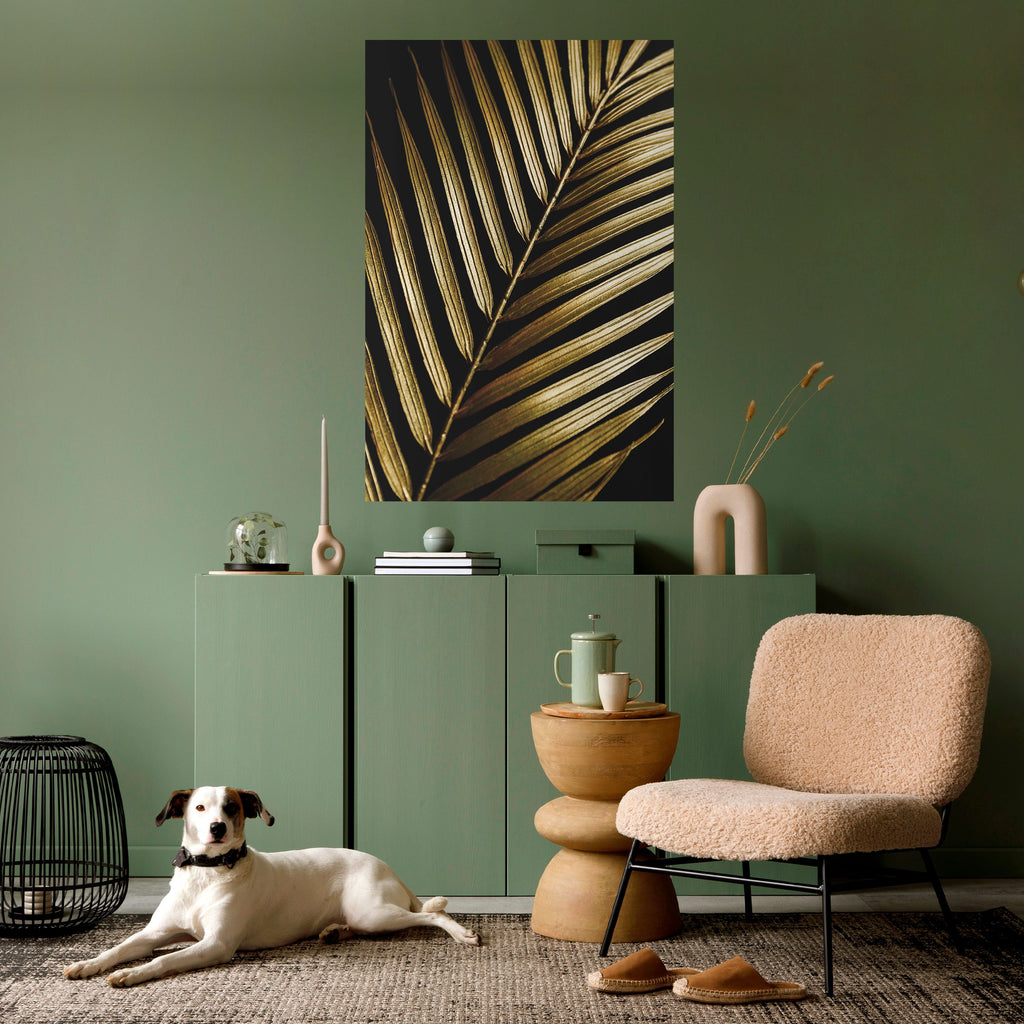 TWILIGHT PALM LIGHT Peel and Stick Vertical Poster