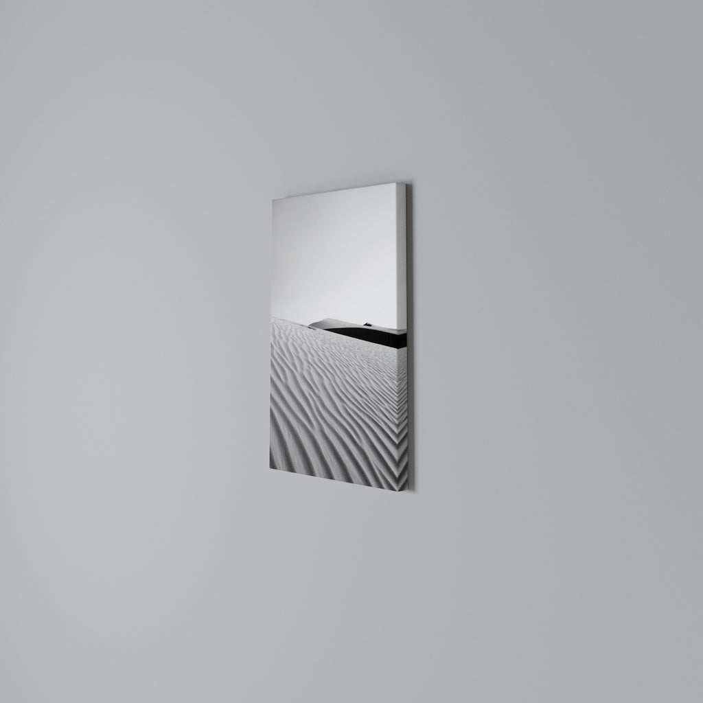 SAND INFINITY Vertical Canvas Print