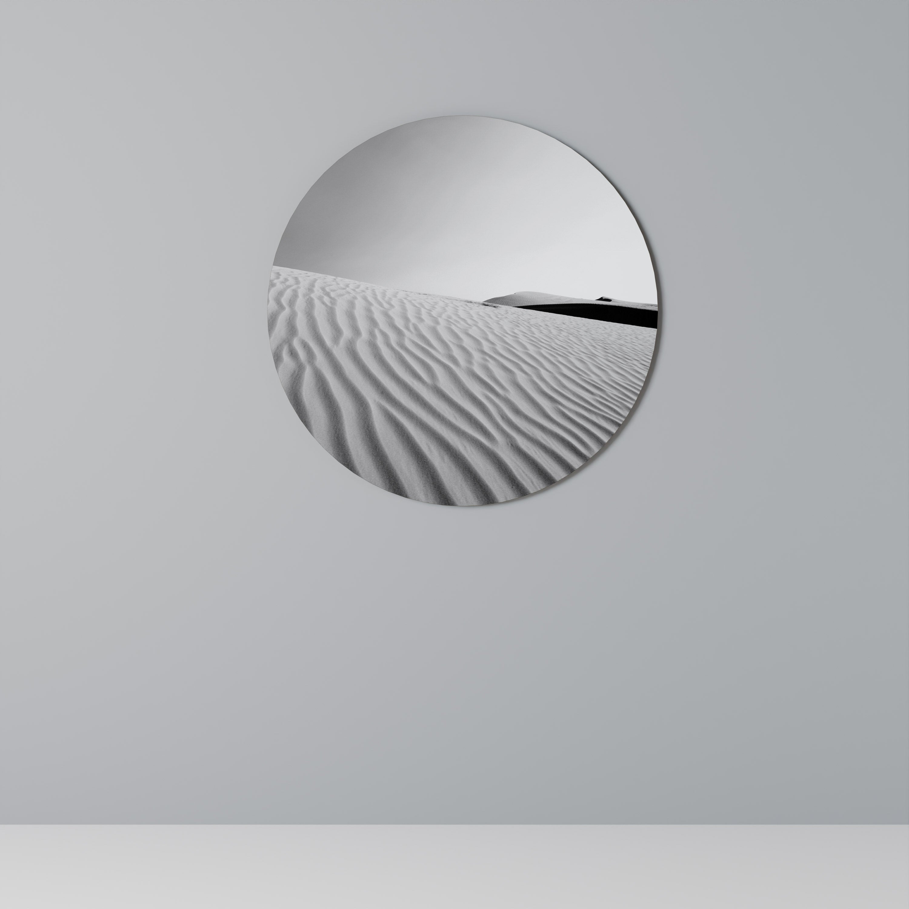 SAND INFINITY Quadro Redondo Decorativo