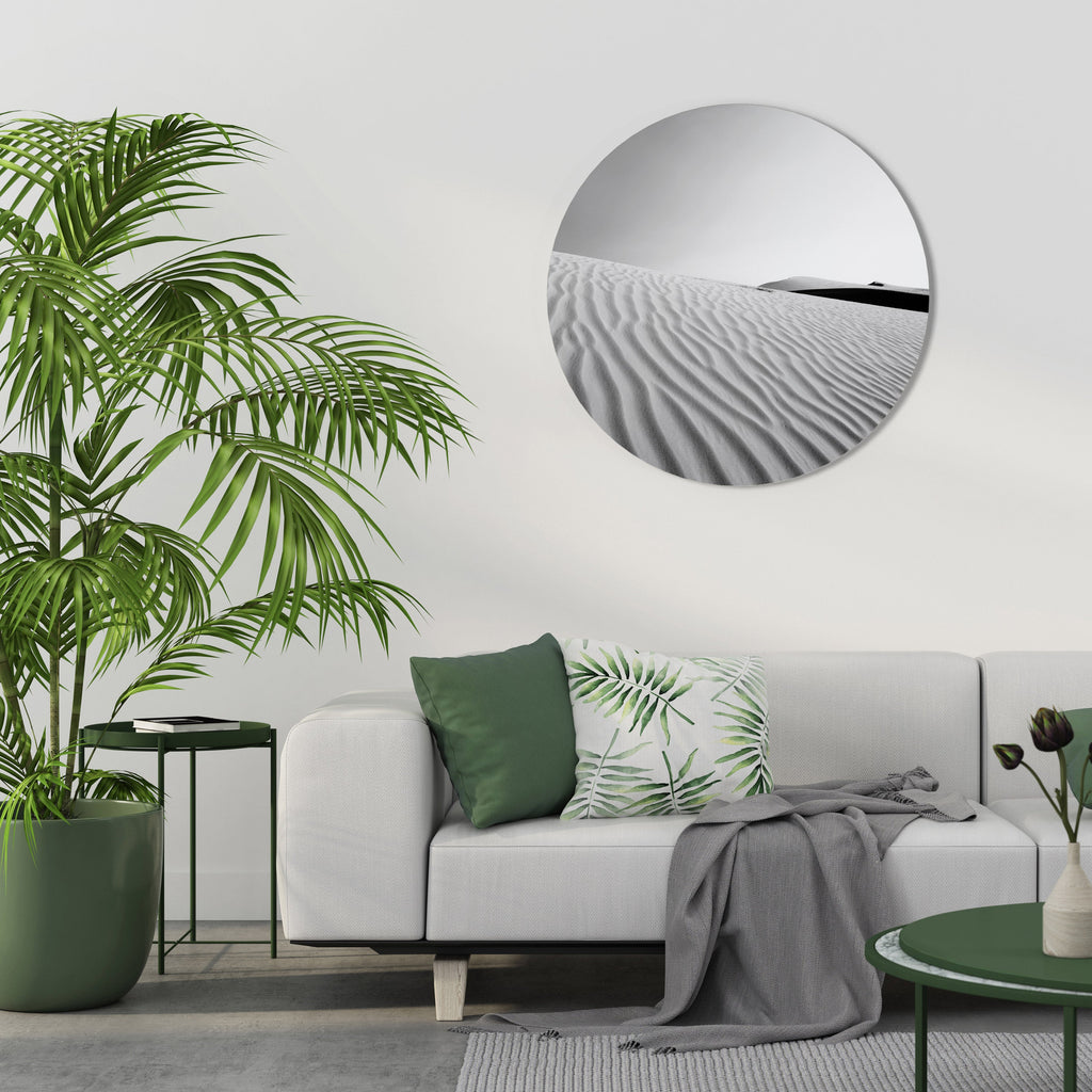 SAND INFINITY Quadro Redondo Decorativo