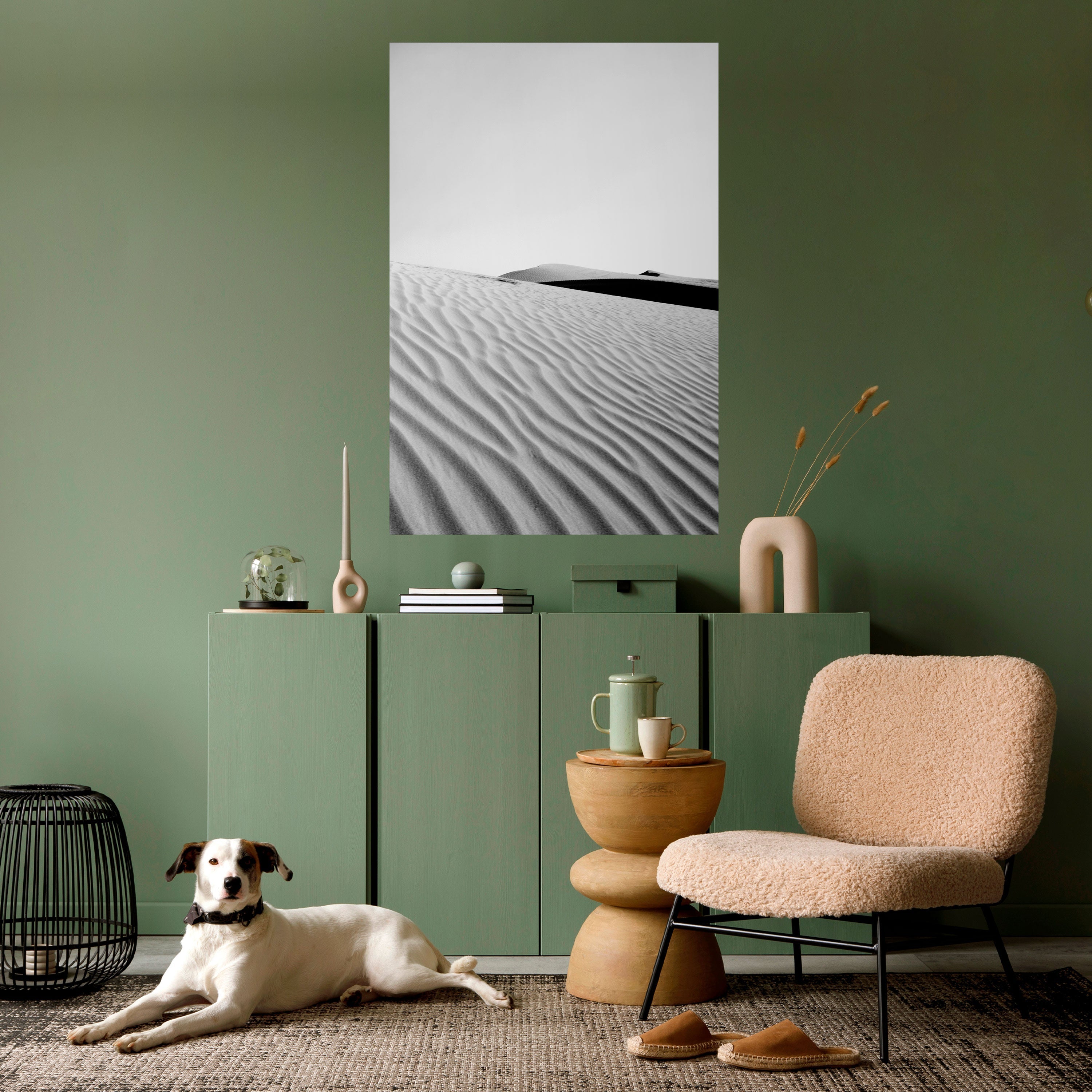 SAND INFINITY Poster Vertical Autocolante