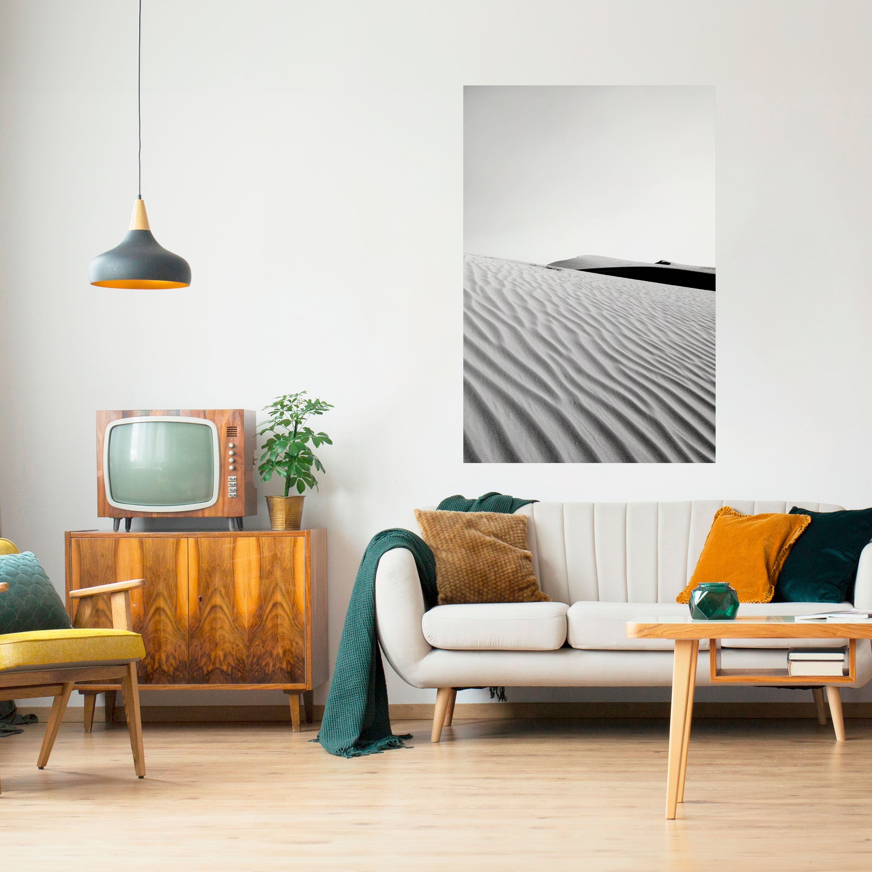 SAND INFINITY Poster Vertical Autocolante