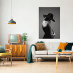 SILHOUETTE OF MYSTERY Poster Vertical Autocolante