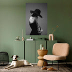 SILHOUETTE OF MYSTERY Poster Vertical Autocolante