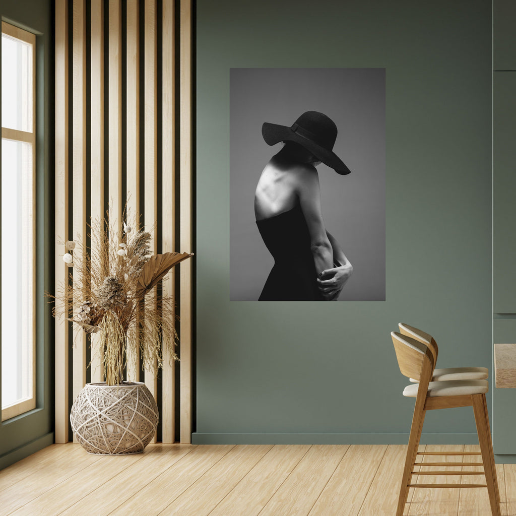 SILHOUETTE OF MYSTERY Poster Vertical Autocolante