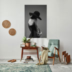 SILHOUETTE OF MYSTERY Poster Vertical Autocolante