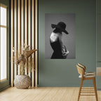 SILHOUETTE OF MYSTERY Poster Vertical Autocolante