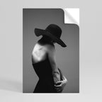 SILHOUETTE OF MYSTERY Poster Vertical Autocolante