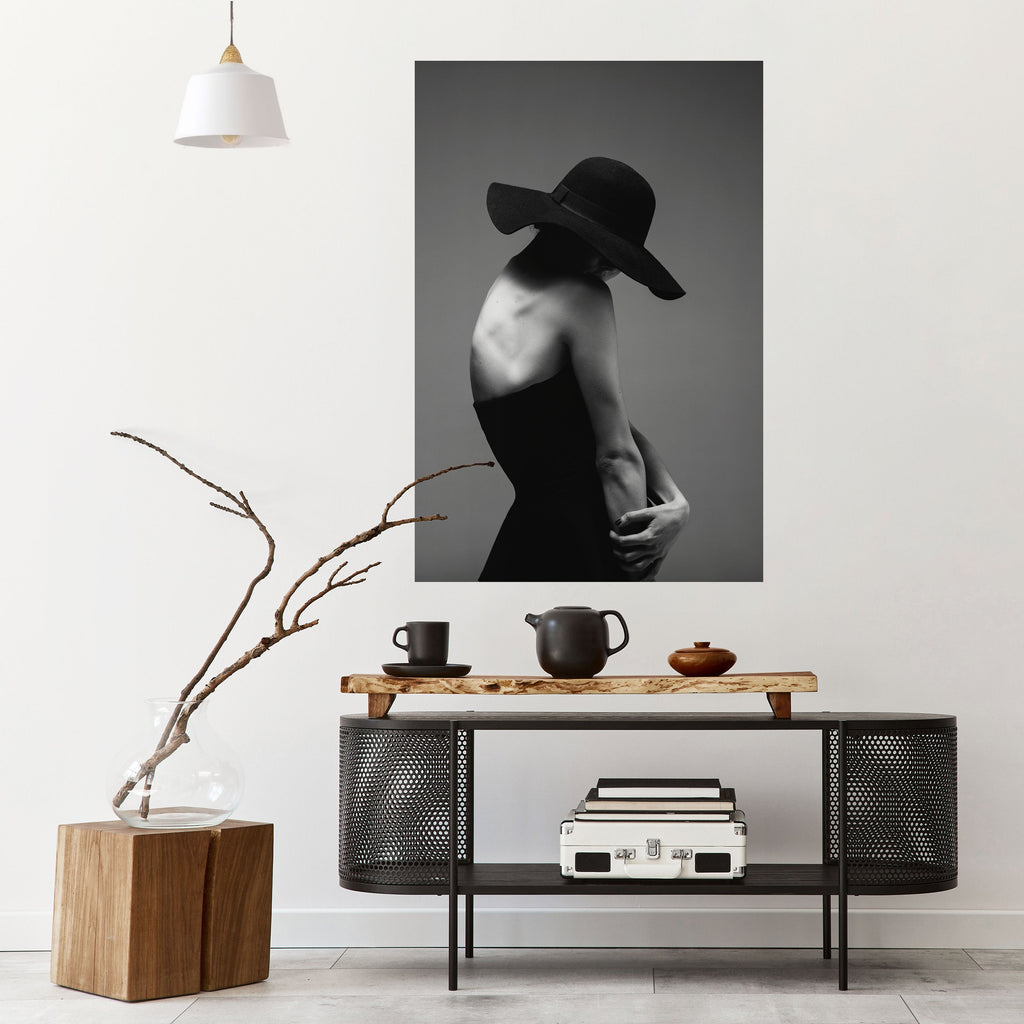 SILHOUETTE OF MYSTERY Poster Vertical Autocolante